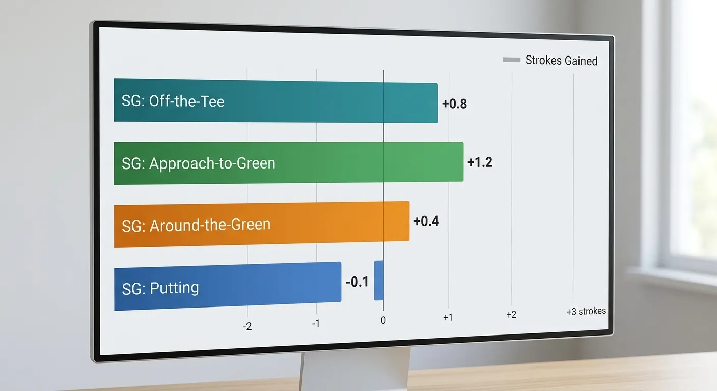Strokes gained categories OTT APP ATG Putting with predictive weight for UK golf betting